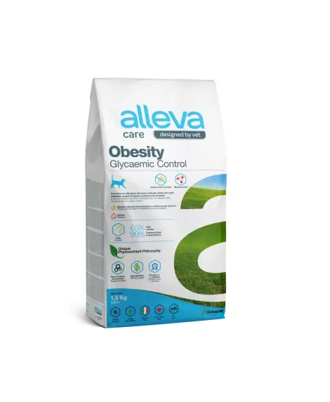 Alleva care obesity glycaemic control диетична ветеринарна храна за котки в зряла възраст 1.5 кг.