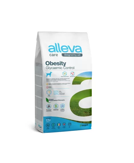 Alleva care obesity glycemic control – Диетична ветеринарна храна за кучета в зряла възраст 2 кг.