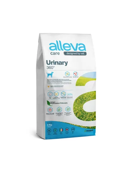 Alleva care urinary 360˚– Диетична ветеринарна храна за кучета в зряла възраст 2 кг.