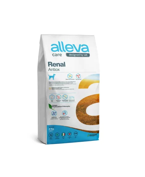 Alleva care renal-antiox - Диетична ветеринарна храна за кучета в зряла възраст 2 кг.